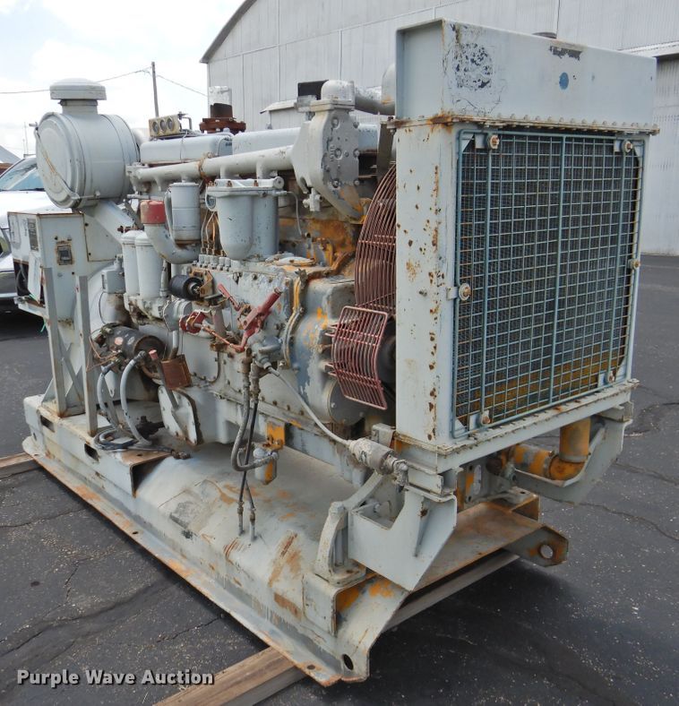 image for item JX9918 Caterpillar D342C  generator