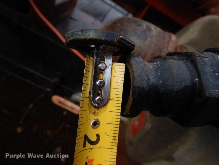 image for item KH9093 1993 Dynaweld  tilt deck equipment trailer with Ditch Witch MM9 mud mixer