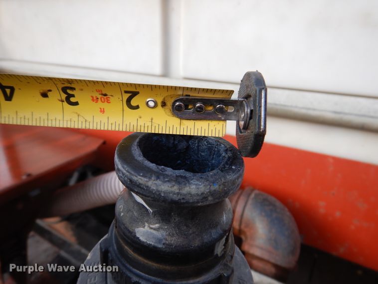 image for item KH9093 1993 Dynaweld  tilt deck equipment trailer with Ditch Witch MM9 mud mixer