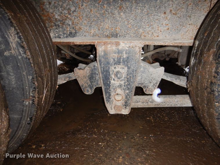 image for item KH9093 1993 Dynaweld  tilt deck equipment trailer with Ditch Witch MM9 mud mixer