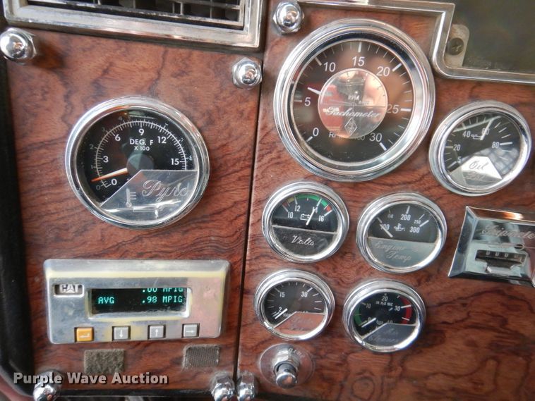 image for item KH9094 1995 Peterbilt 379  flatbed truck