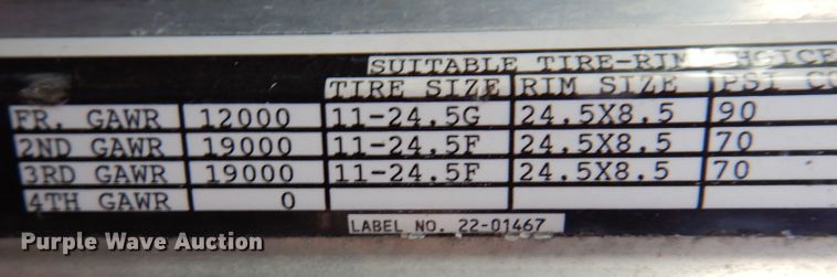 image for item KH9094 1995 Peterbilt 379  flatbed truck