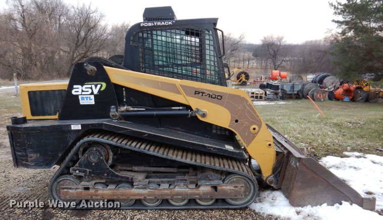 image for item KH9095 2008 ASV PT-100  tracked skid steer loader