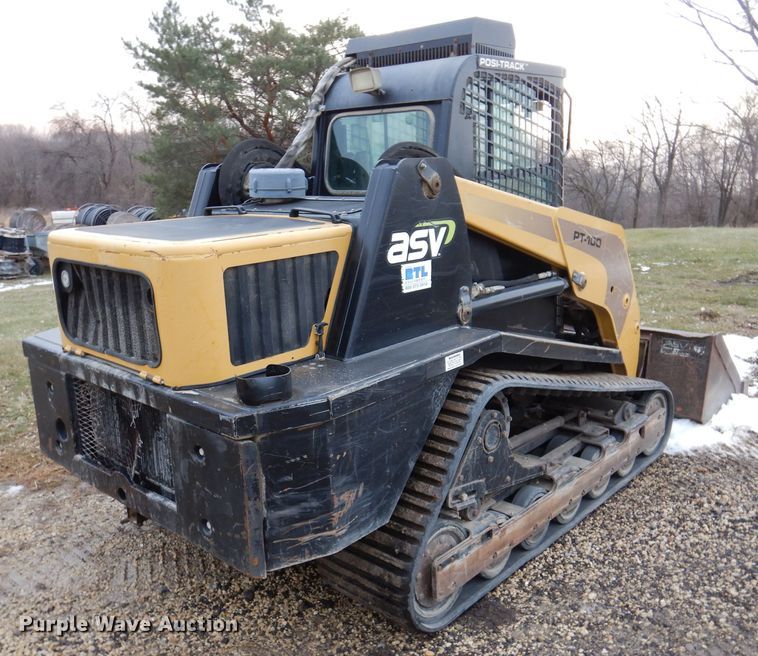 image for item KH9095 2008 ASV PT-100  tracked skid steer loader