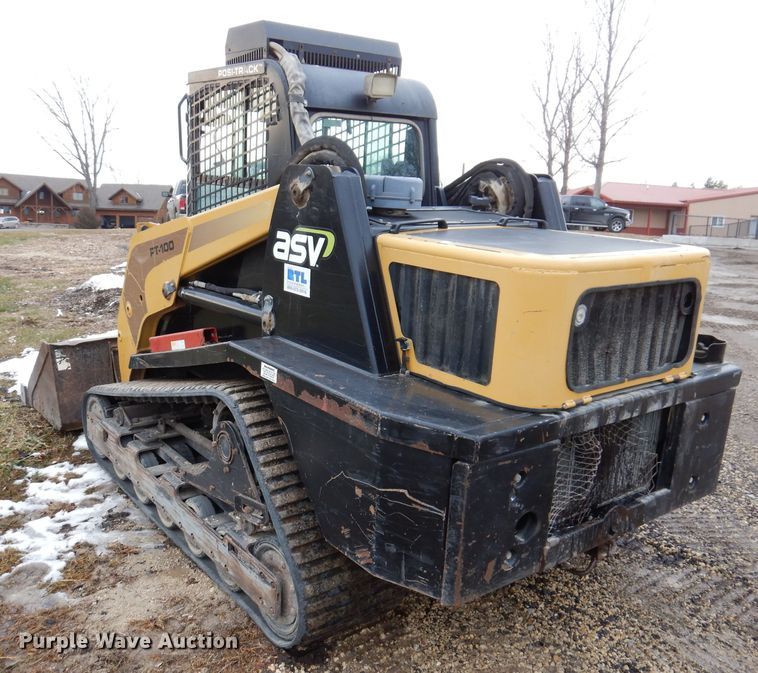 image for item KH9095 2008 ASV PT-100  tracked skid steer loader