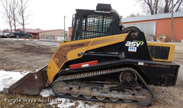image for item KH9095 2008 ASV PT-100  tracked skid steer loader