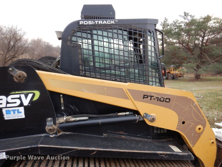 image for item KH9095 2008 ASV PT-100  tracked skid steer loader