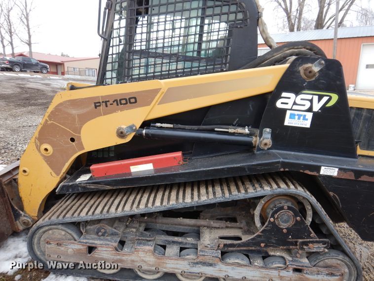 image for item KH9095 2008 ASV PT-100  tracked skid steer loader