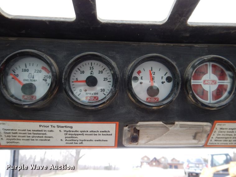 image for item KH9095 2008 ASV PT-100  tracked skid steer loader