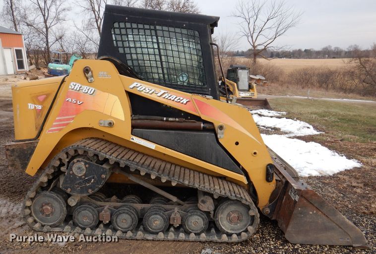 image for item KH9096 2007 ASV SR-80  tracked skid steer loader