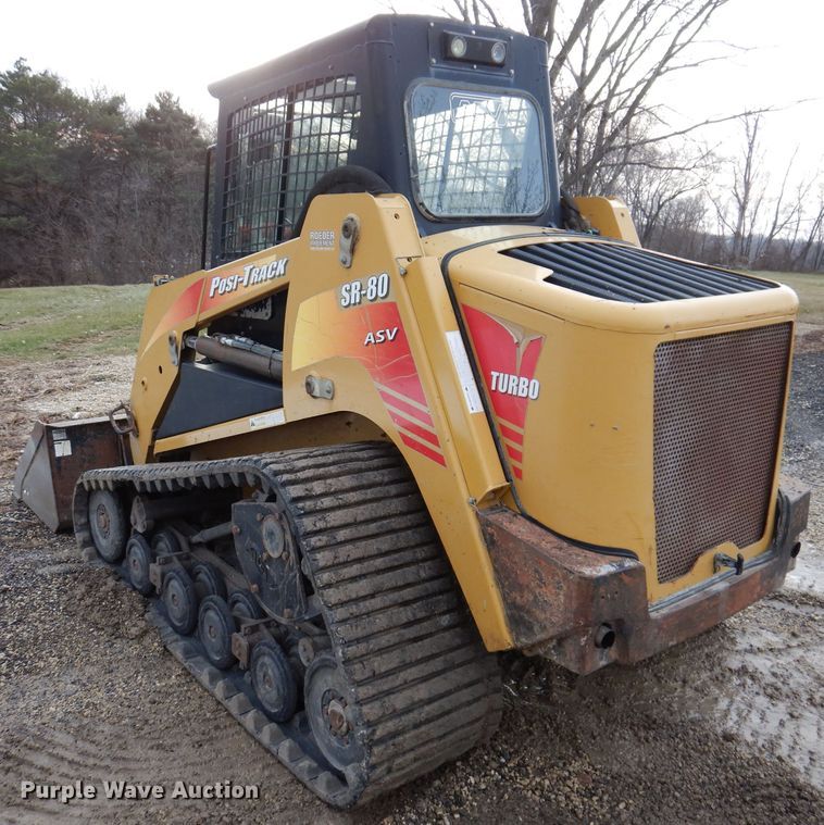 image for item KH9096 2007 ASV SR-80  tracked skid steer loader