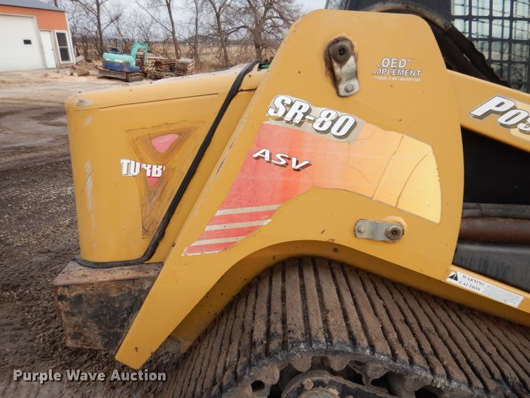 image for item KH9096 2007 ASV SR-80  tracked skid steer loader