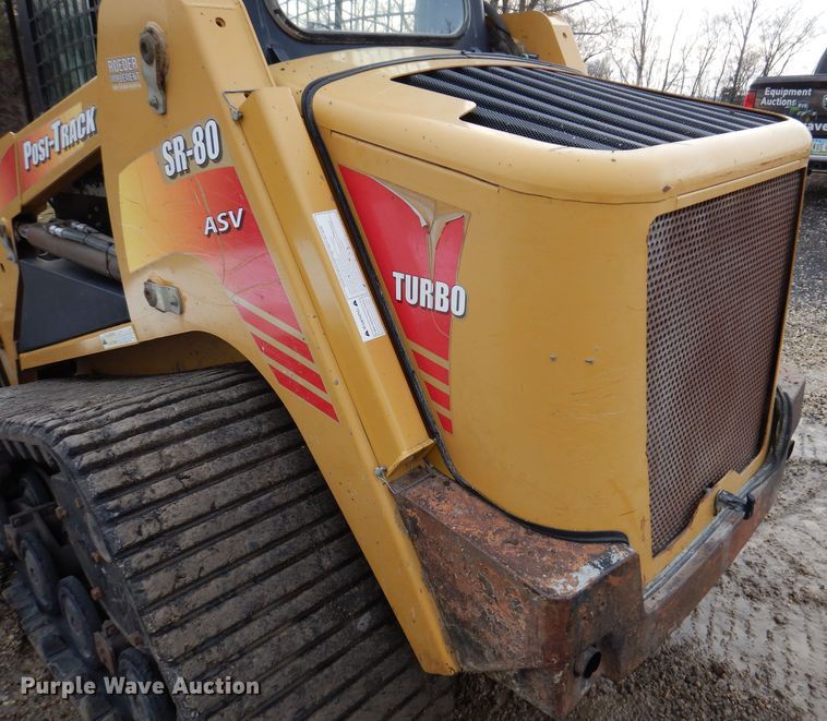 image for item KH9096 2007 ASV SR-80  tracked skid steer loader