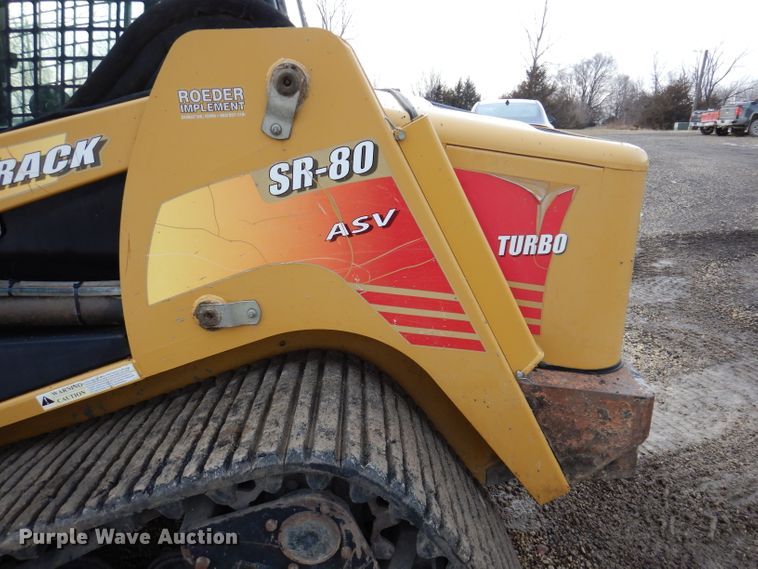 image for item KH9096 2007 ASV SR-80  tracked skid steer loader