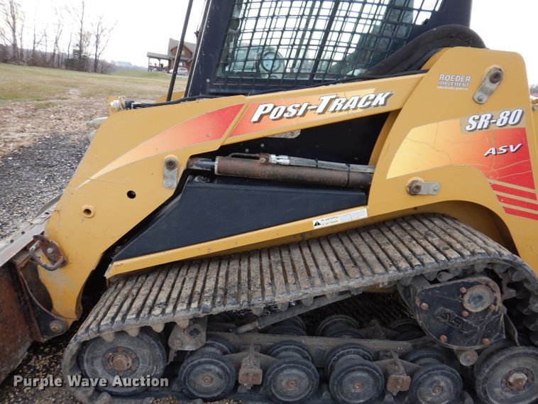 image for item KH9096 2007 ASV SR-80  tracked skid steer loader