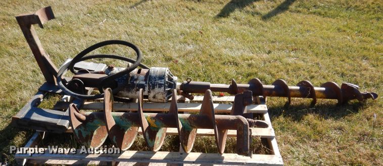 image for item KH9106 Pengo Augers 18" L skid steer auger