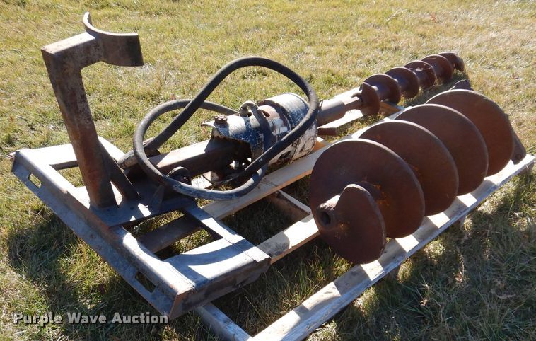 image for item KH9106 Pengo Augers 18" L skid steer auger