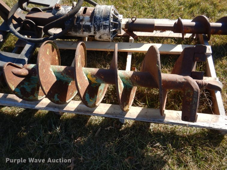 image for item KH9106 Pengo Augers 18" L skid steer auger