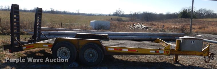 image for item KH9107 1998 Redi Haul FSL1427E  equipment trailer