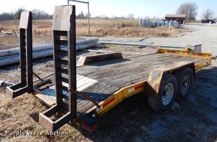 image for item KH9107 1998 Redi Haul FSL1427E  equipment trailer