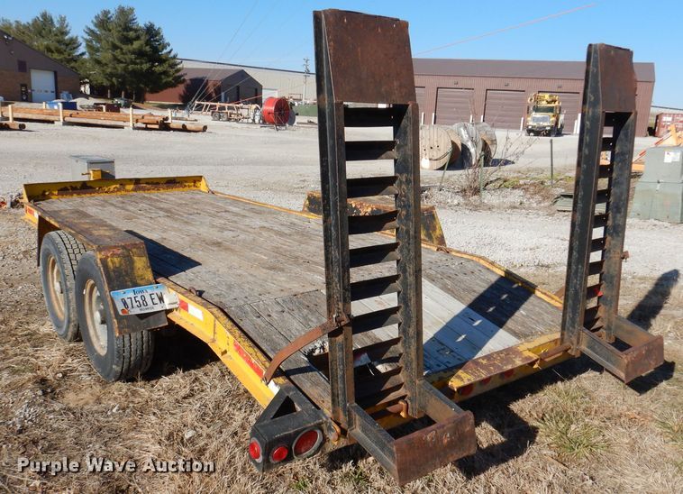 image for item KH9107 1998 Redi Haul FSL1427E  equipment trailer