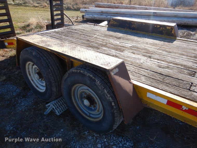 image for item KH9107 1998 Redi Haul FSL1427E  equipment trailer