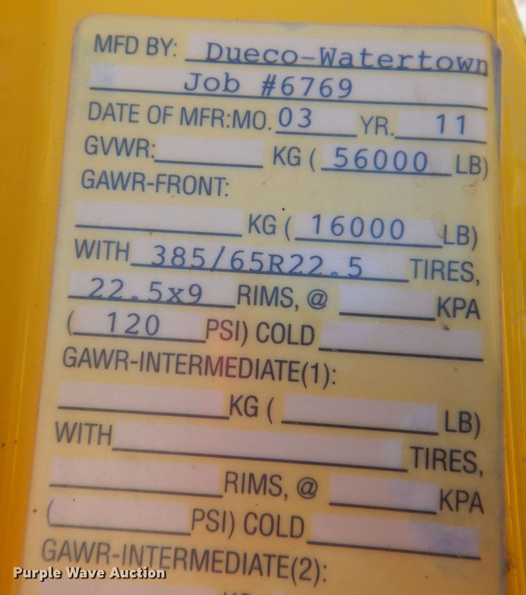 image for item KH9108 2011 International 7500  digger derrick truck