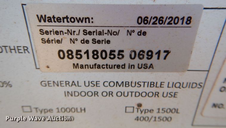 image for item KQ9607 2018 Roth  oil tank