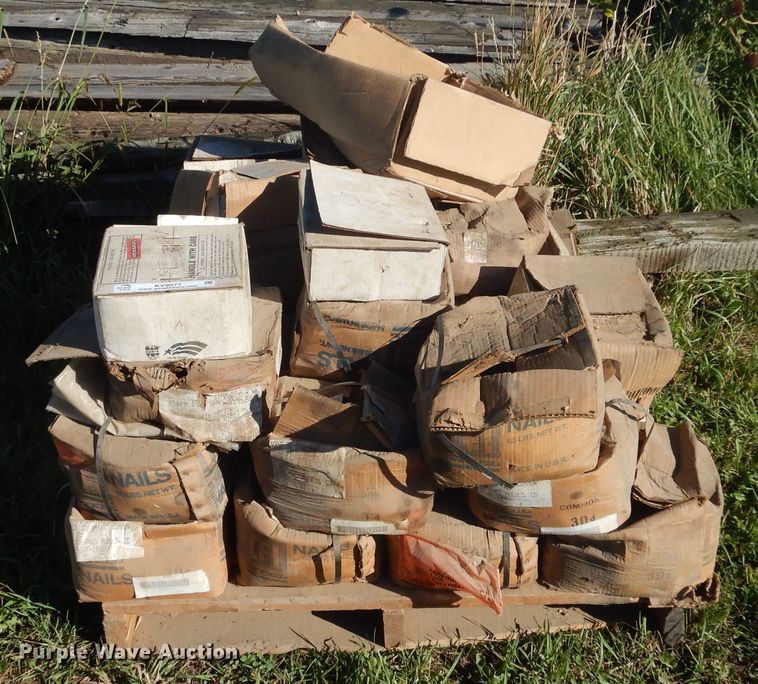 image for item KV9077 Approximately 36 boxes of nails