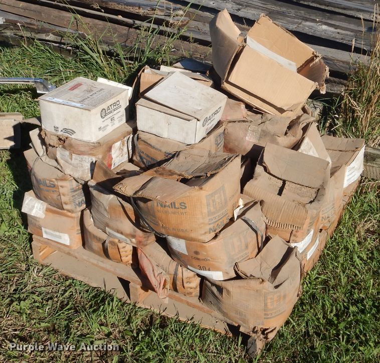 image for item KV9077 Approximately 36 boxes of nails
