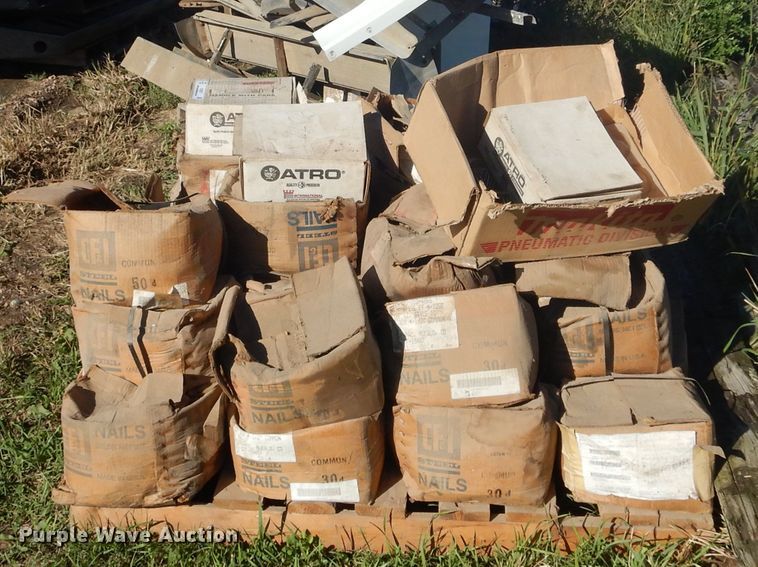 image for item KV9077 Approximately 36 boxes of nails