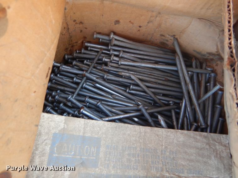 image for item KV9077 Approximately 36 boxes of nails