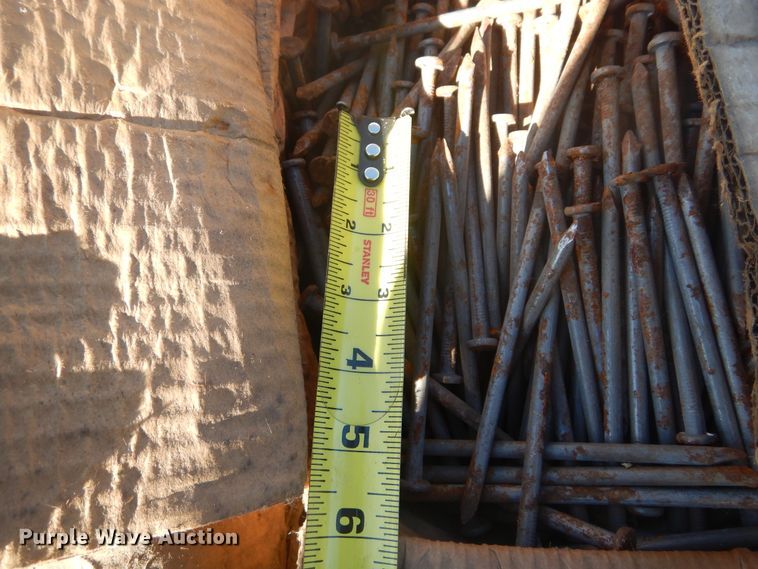 image for item KV9077 Approximately 36 boxes of nails
