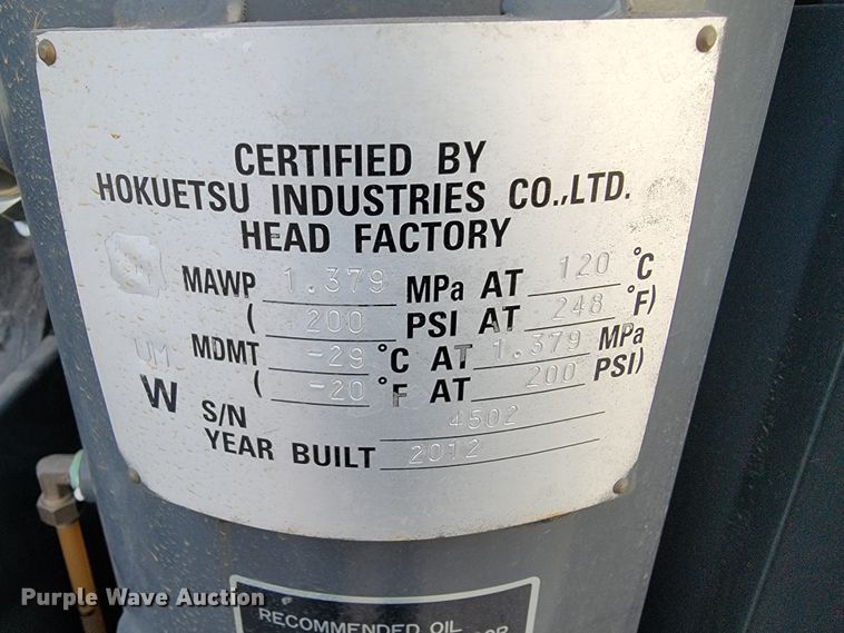 image for item KN9562 Airman PDS185S  air compressor