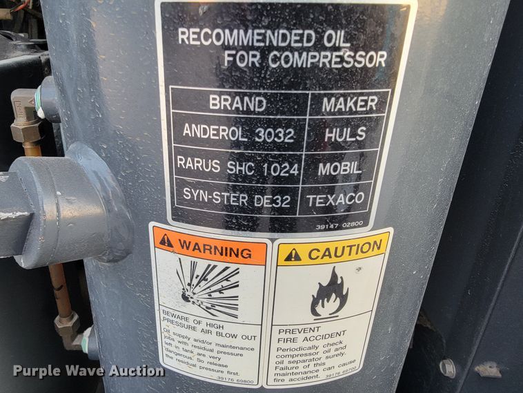 image for item KN9562 Airman PDS185S  air compressor