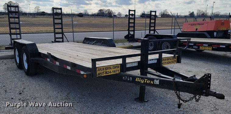 image for item KN9564 2013 Big Tex  utility trailer