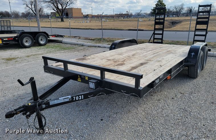 image for item KN9567 2021 Starlite  utility trailer