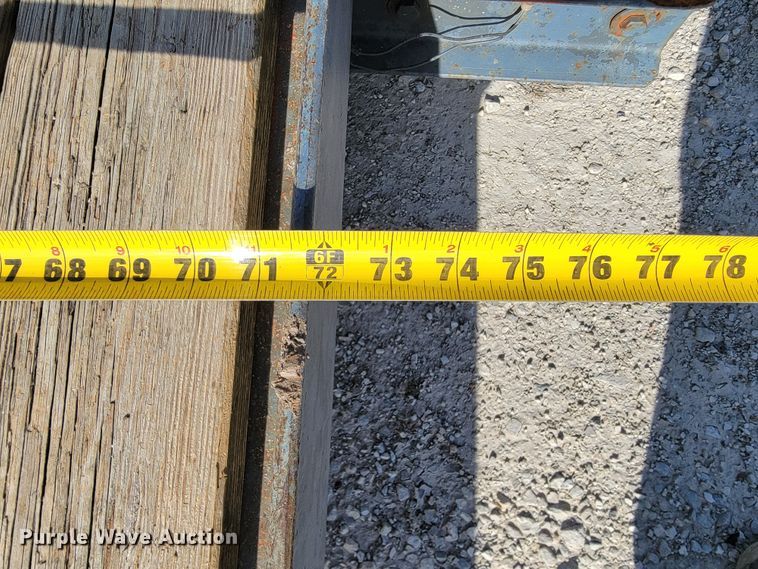 image for item KN9572 1996 Belshe WB-1  utility trailer