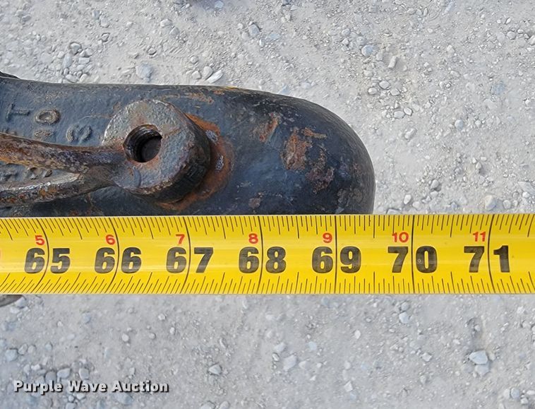 image for item KN9573 1994 Towmaster  tilt deck utility trailer