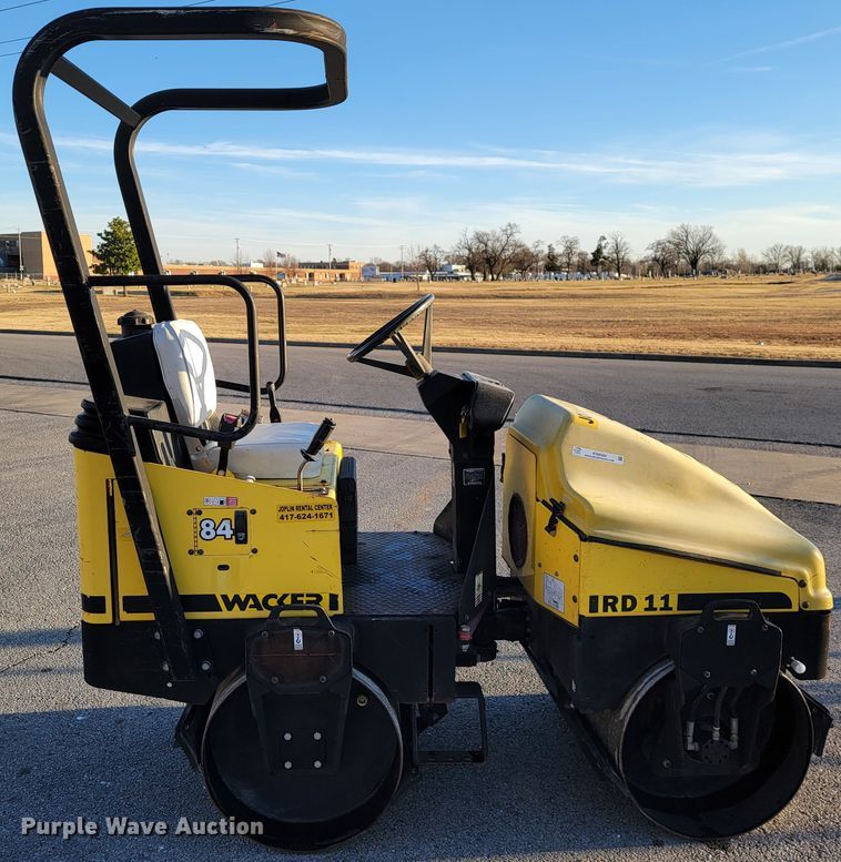 image for item KN9584 2006 Wacker RD11  double drum vibratory roller