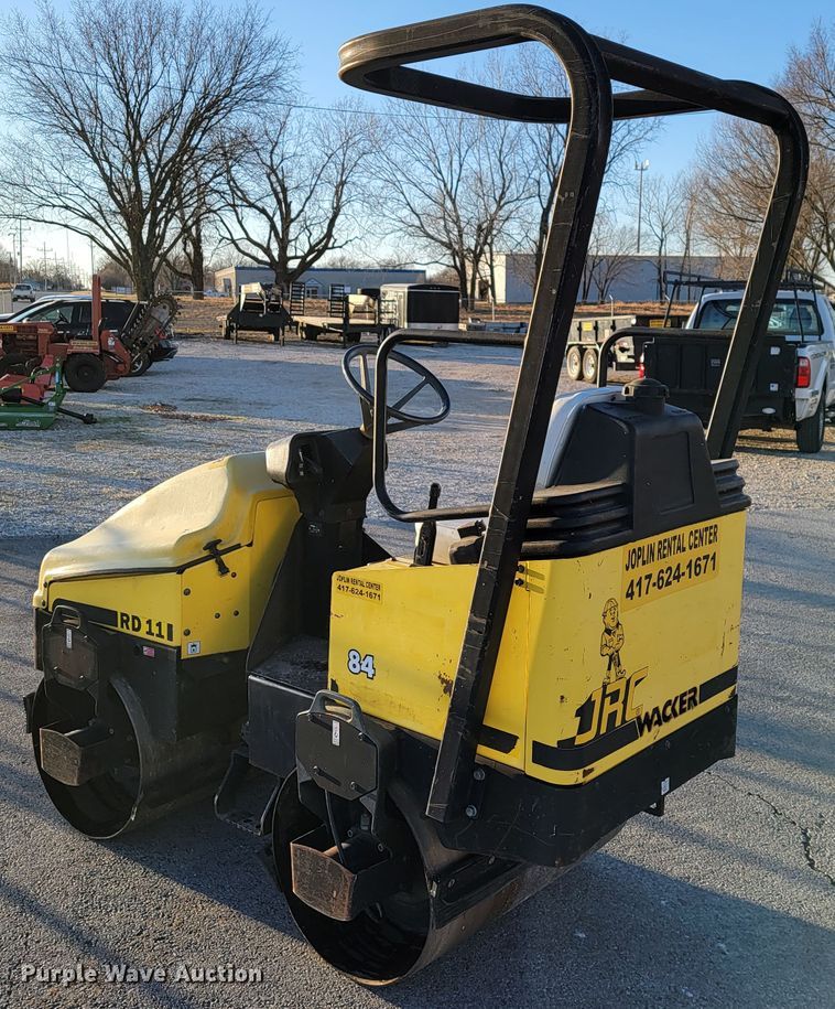 image for item KN9584 2006 Wacker RD11  double drum vibratory roller