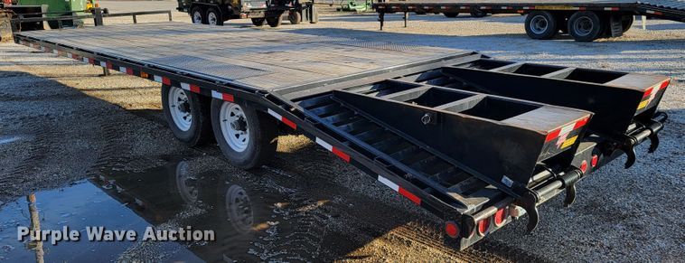 image for item KN9593 2017 PJ  utility trailer