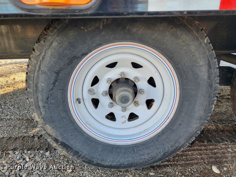 image for item KN9593 2017 PJ  utility trailer