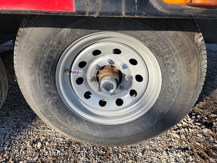 image for item KN9593 2017 PJ  utility trailer