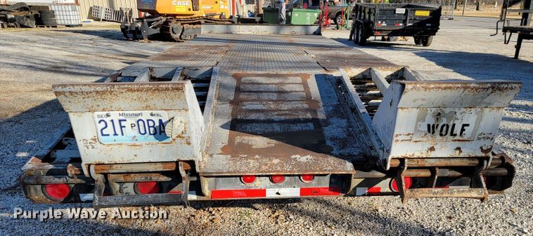 image for item KN9594 1986 Interstate  equipment trailer