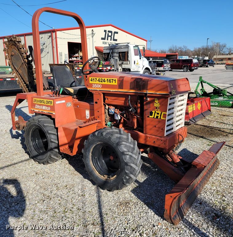 image for item KN9595 1997 Ditch Witch 3500  trencher