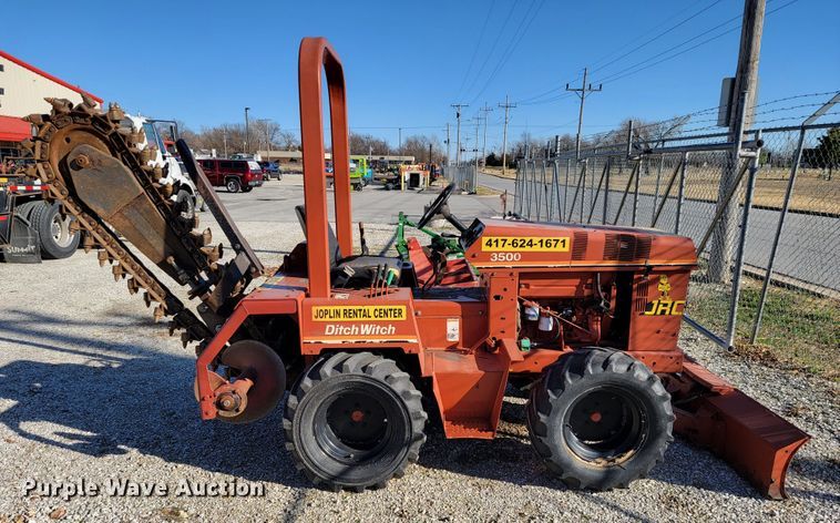 image for item KN9595 1997 Ditch Witch 3500  trencher