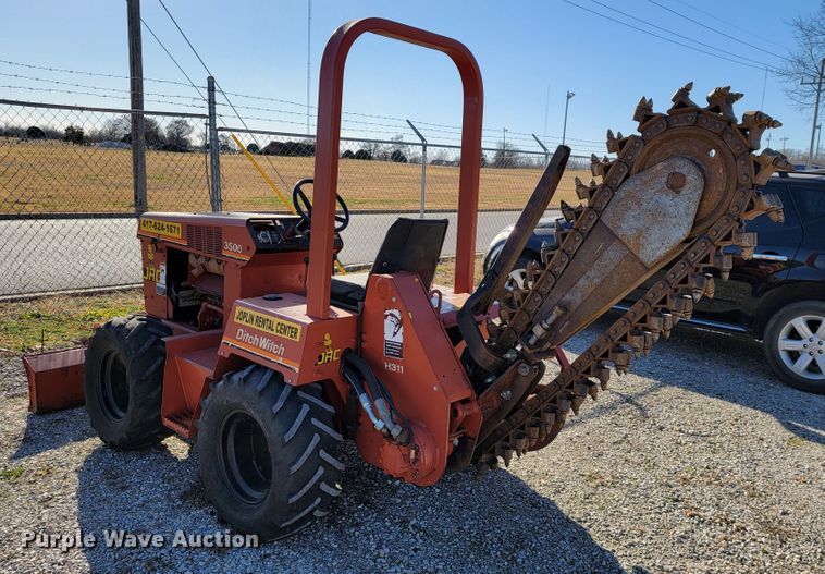 image for item KN9595 1997 Ditch Witch 3500  trencher