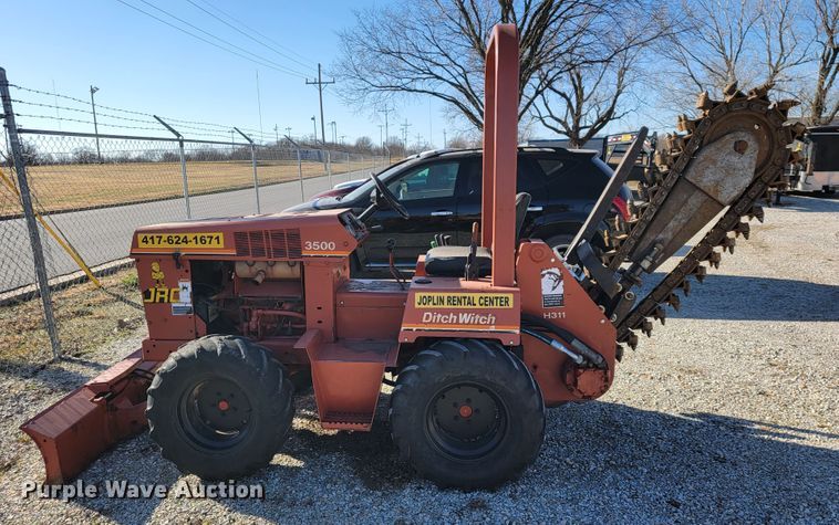image for item KN9595 1997 Ditch Witch 3500  trencher