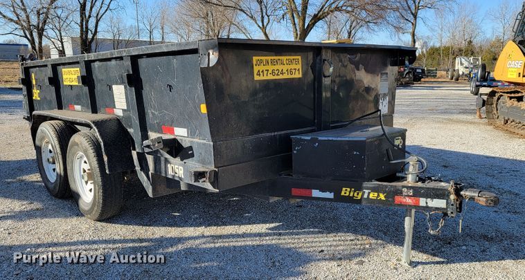 image for item KN9599 2012 Big Tex 10SR  dump trailer